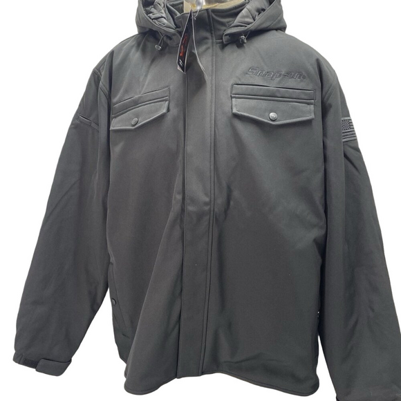 Snap-on Mens Adams Padded JacketUSA Blackout Beauty